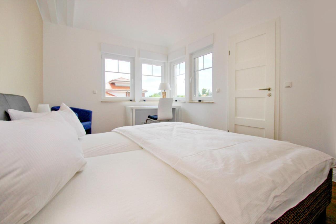 Hafennahe Penthousewohnung Mit Meerblick - Hafenresidenz Lauterbach Fewo 2-7 Dış mekan fotoğraf