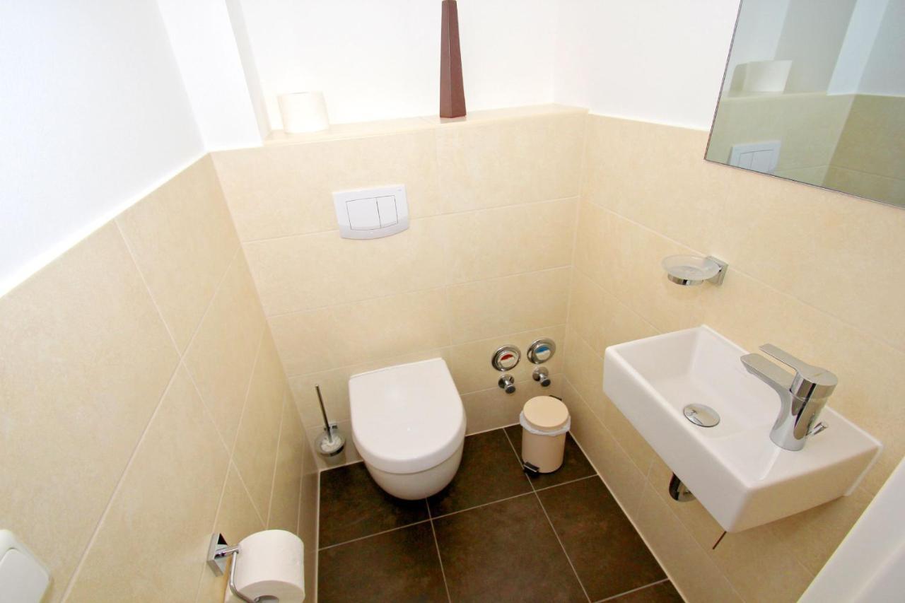 Hafennahe Penthousewohnung Mit Meerblick - Hafenresidenz Lauterbach Fewo 2-7 Dış mekan fotoğraf